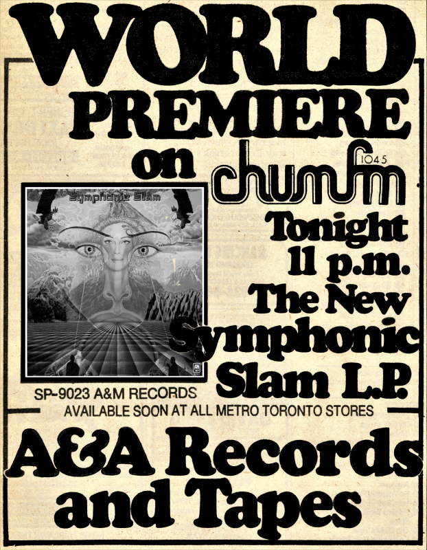 CHUM-FM World Premier ad