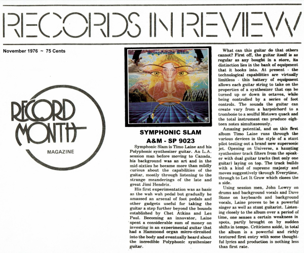 Records In Review